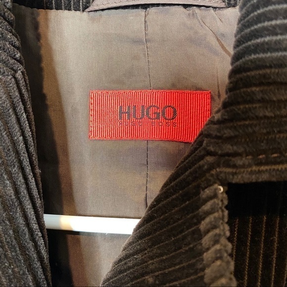 Hugo Boss brown corduroy blazer size 10 - Picture 2 of 6